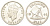 Фиджи 1 шиллинг 1941 Георг VI (1936-1952), парусник KM 12 серебро 4178-515