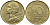 Франция 10 сантимов 1969 KM 929, Le Franc 144.9 медь алюминий никель 192-654