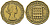 Великобритания 3 пенса 1956 Елизавета II (1952-2022) KM 900, Spink 4153 никель латунь 67-831