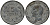 ГРЕЦИЯ 5 ЛЕПТА 1878 К, КОРОЛЬ ГЕОРГ I (1863-1913) KM 54 медь 4525-811