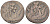 Россия 5 копеек 1757 СПБ, Елизавета Петровна (1741-1761), орел в облаках, вес 1,10 гр. Биткин 342 серебро 633-635