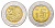 Мексика 5 песо 2012 Mo KM 605 биметалл UNC 4637-711