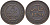 МАРОККО 10 МАЦУНА 1902 АН1320, Abd al-Aziz (1894-1908), МОНДВОР ПАРИЖ KM 17.1 бронза 4526-343
