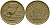 Греция 2 драхмы 1973 сова, феникс в огне KM 108 никель латунь 4525-723