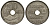 ГРЕЦИЯ 10 ЛЕПТА 1912 КОРОЛЬ ГЕОРГ I (1863-1913), СОВА KM 62 никель 4538-1017