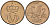Норвегия 2 эре 1971 Улаф V (1958-1991), курица KM 410 бронза 4586-547