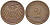 ГЕРМАНИЯ 2 ПФЕННИГА 1906 E KM 16, J. 11, Weege 4 медь 206-529
