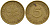 ФРГ 5 пфеннигов 1975 D J.382, KM 107 сталь плакированная латунью    4598-956
