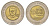 Доминиканская Республика (Доминикана) 10 песо 2007 KM 106 биметалл 4519-236