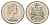Канада 50 центов 1973 Елизавета II (1952-2022), герб KM 75.1 никель aUNC 110-934