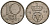 Норвегия 10 эре 1987 KM 416 медно-никель 4173-742