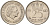 Нидерланды 25 центов 1960 Юлиана (1949-1980) KM 183 никель    4598-362