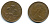 Великобритания 2 пенса 1971 Елизавета II (1952-2022) КМ 916, Spink 4235 (C1) бронза 4110-552