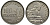 ФРАНЦИЯ 100 ФРАНКОВ 1955 ТИП COCHET KM 919.1, LE FRANC 450.4 медно-никель 27-754