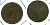 ГЕРМАНИЯ 1 ПФЕННИГ 1894 F KM 10, J. 10 медь 701-125