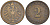 ГЕРМАНИЯ 2 ПФЕННИГА 1877 A, СТАРОГЕРБОВКА KM 2, J. 2, Weege 3 медь 212-724
