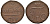 Россия 1 копейка 1798 ЕМ, Павел I (1796-1801), Екатеринбургский монетный двор Биткин 121 медь 1099-5-42