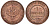 Россия 1 копейка 1911 СПБ, Николай II (1894-1917) 1911 KM 9.2, Биткин 258 медь 51-1735