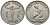 БЕЛЬГИЯ 1 ФРАНК 1930 BELGIQUE KM 89 никель 51-2123