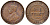 Австралия 1 пенни 1921 Георг V (1910-1936) KM 23 бронза 4117-531