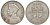 Фиджи 1 флорин 1934 Георг V (1910-1936), герб Фиджи KM 5 серебро    91-1123
