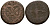 Британская Индия 1 пайс 1802-1829 Бомбейское президентство KM 198 медь 00-00