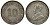 Стрейтс-Сетлментс 10 центов 1927 Георг V (1910-1936) КМ 29b серебро 53-636