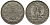 Греция 5 драхм 1930 феникс в огне, одна точка, Лондон KM 71.1 никель 4536-822