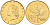 Италия 20 лир 1995 R, дубовый лист KM 97.2 алюминиевая бронза  UNC  4594-1014