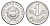 Венгрия 1 форинт 1988 BP KM 575 алюминий UNC 4668-418