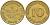 ФРГ 10 ПФЕННИГОВ 1949 G KM 103, J. 378 сталь плакированная латунью 219-421