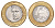 Бразилия 1 реал 2005 KM 652a биметалл UNC 4646-113