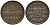 Бавария 1 пфенниг 1864 Максимилиан II (1848-1864) KM 471 медь 100-625