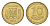 Украина 10 копеек 2008 KM 1.1b алюминиевая бронза UNC 4632-827