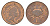 Гернси 1 пенни 1988 KM 40 бронза 4659-612