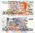 БРАЗИЛИЯ 100 КРУЗЕЙРО 1990 ПОДПИСЬ 28 Pick 228 бумага UNC (ПРЕСС) 7487-67-3-1