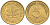 ФРГ 5 пфеннигов 1976 D KM 107 сталь плакированная латунью 4567-349