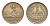 Гватемала 1/4 реала 1900 KM 175 медно-никель 1520-1533