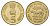 Индия 5 рупий 2010 75 лет Резервному банку Индии KM 387 никель латунь UNC 4119-921