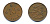 Финляндия 10 пенни 1935 республика (1918-1962) KM 24 медь 51-5446