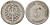Германия 5 пфеннигов 1876 G, старогербовка KM 3, J. 3 медно-никель 51-3816