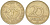 Венгрия 20 форинтов 1996 BP KM 696 никель латунь 4143-635