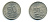 Индонезия 50 рупий 1971 райская птица KM 35 медно-никель UNC 3999-652