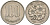 Япония 100 йен 1981 год 56, император Хирохито KM 82 медно-никель 4539-222
