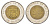 Панама 1 бальбоа 2011 KM 141 биметалл UNC 4529-1015
