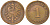 ГЕРМАНИЯ 1 ПФЕННИГ 1889 A, СТАРОГЕРБОВКА KM 1, J. 1, Weege 1 медь 206-1262