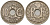 Франция 10 сантимов 1924 KM 866a, Le Franc 138.3 медно-никель 4143-936