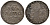 Россия алтын (3 копейки) 1704 Красный МД, БК Биткин не описан, Дьяков 159 (R3) серебро 00-000-00
