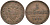 Австрия 1 крейцер 1851 B, Франц Иосиф I (1848-1916) KM 2185 медь 4586-446