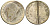 Румыния 50 бани 1910 Кароль I (1881-1914) KM 41 серебро 4608-341